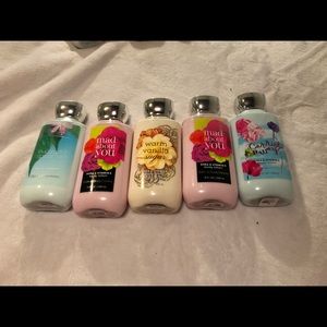 Bath & Bodyworks 8oz lotions